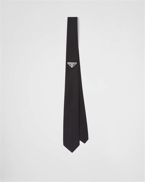 PRADA Black Ties for Men for sale 